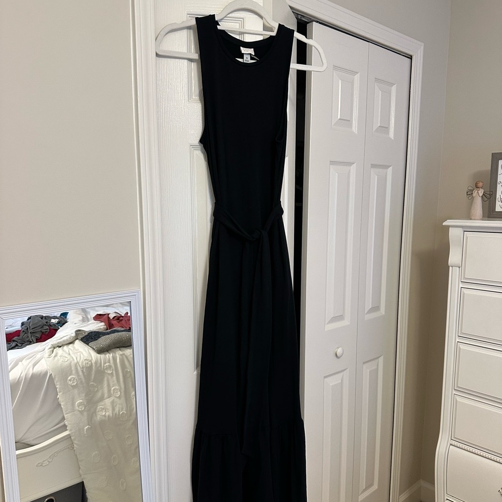Elegant Black Sleeveless Maxi Dress A New Day